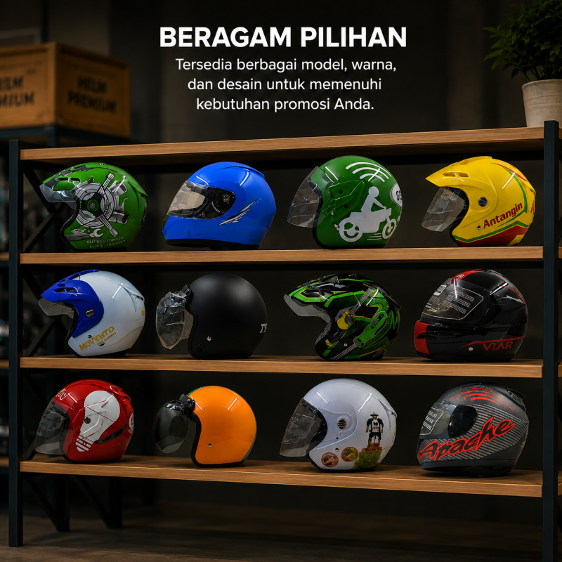Pabrik Helm Promosi